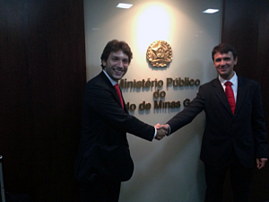 Iran Barbosa (Deputado) e Pedro Vaquer  (Presidente da Solatio Brasil)